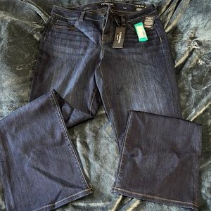 Liverpool Dark Wash Boot Cut - Size 14W